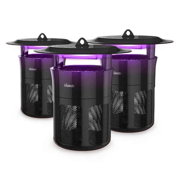 Kit 3 armadilhas VIOLEDS